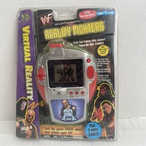NEW WWF Handheld Game Wrestling Match Reality Fighters STEVE AUSTIN 1998 MGA.
